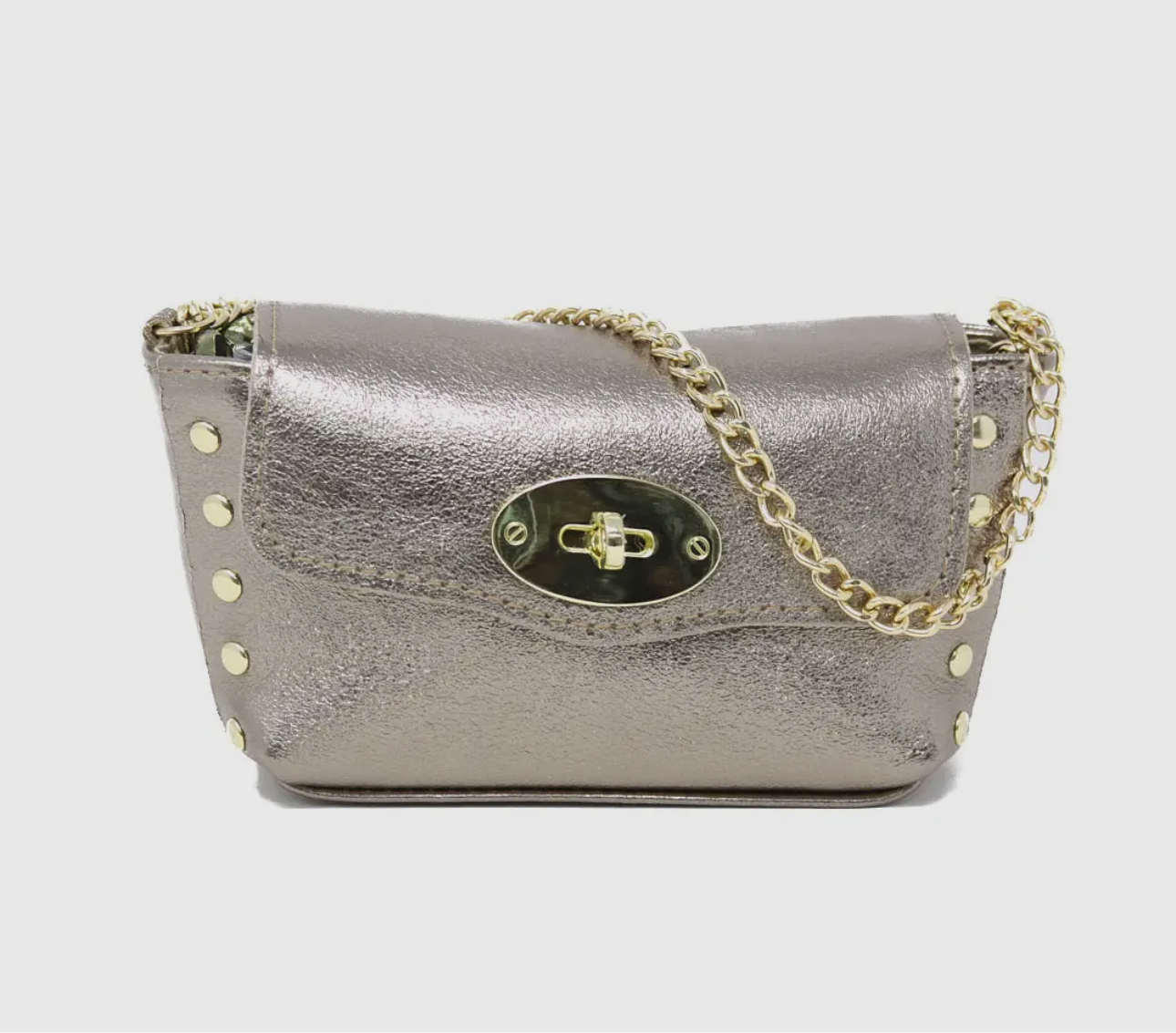 Genuine Leather Top Handle And Crossbody