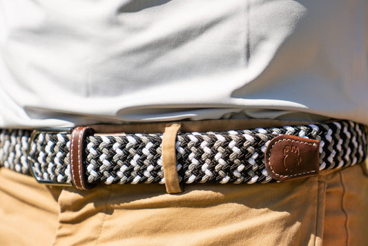 The Baja Woven Stretch Belt