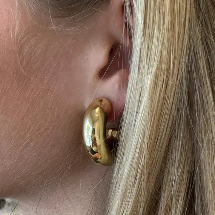 Bubble Hoop Earrings