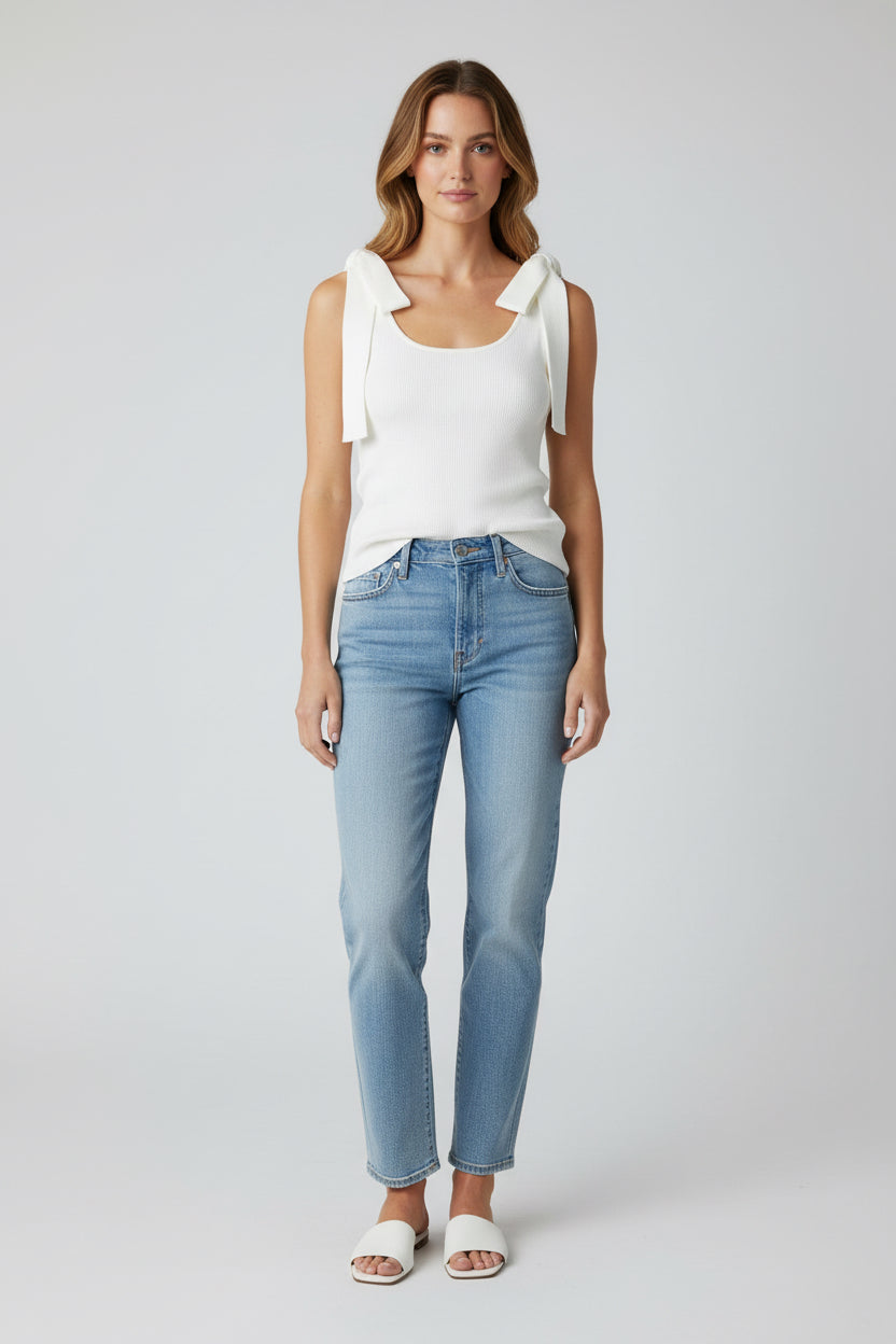 Bow Strap Tank Top