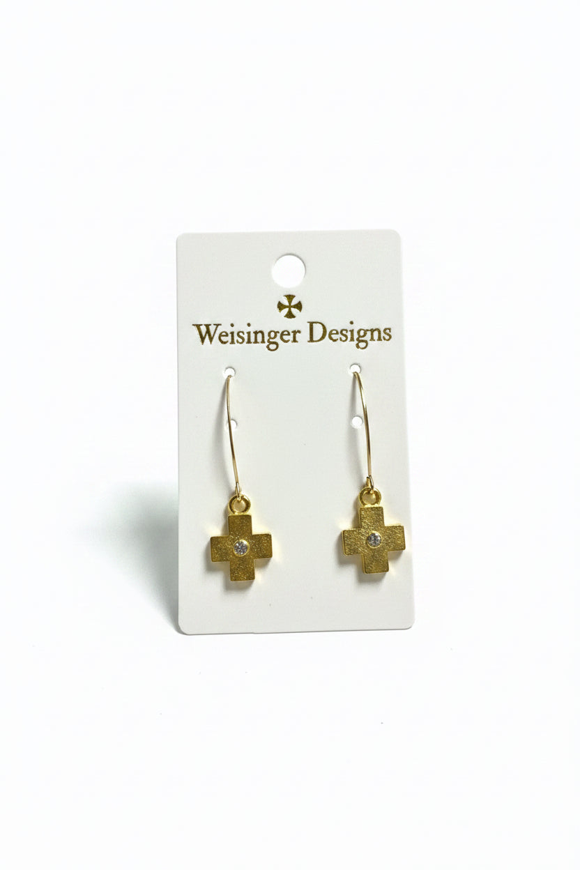 Dangle Cross CZ