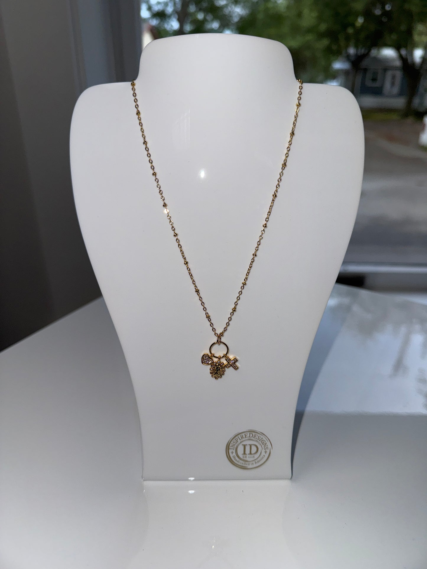 Timeless Cluster Necklace