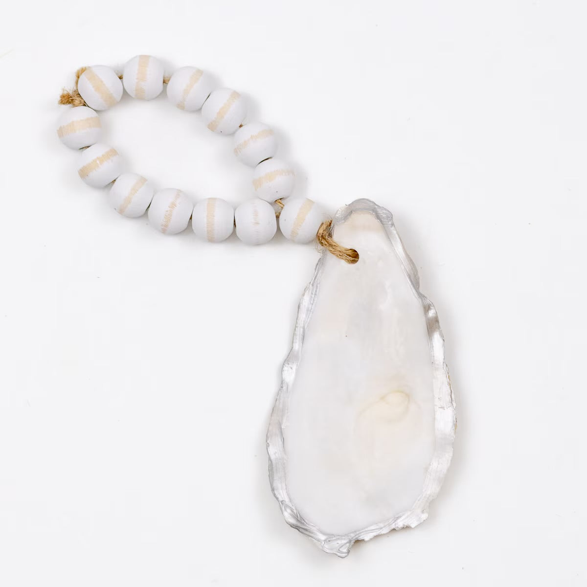 Oyster Bead Ornament
