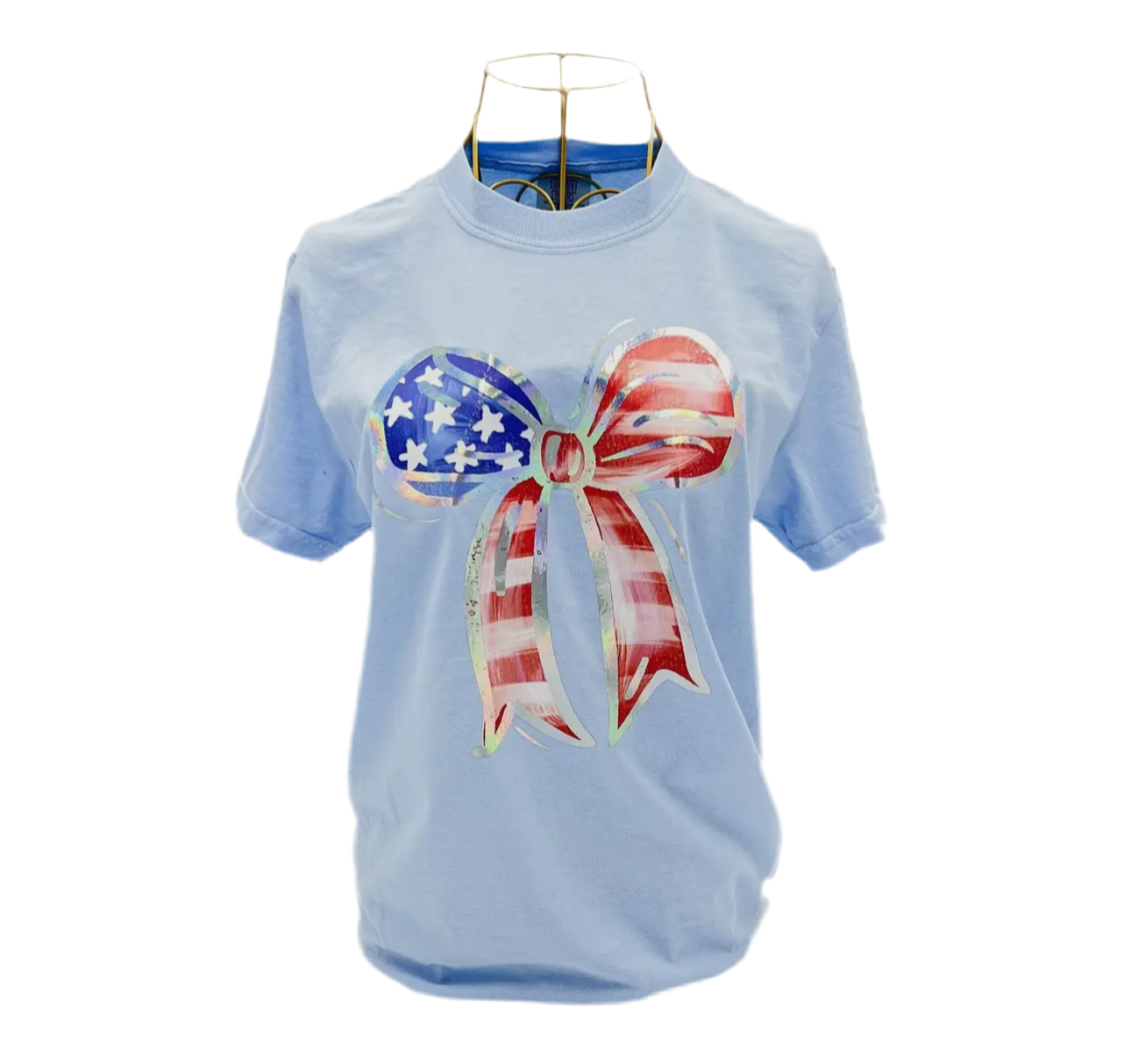 Holographic Foil Stars And Stripes