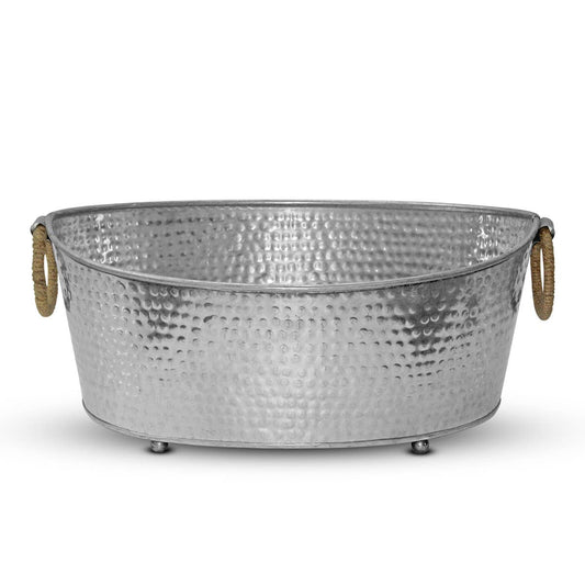 Aluminum Beverage Tubs w/ Jute Handles