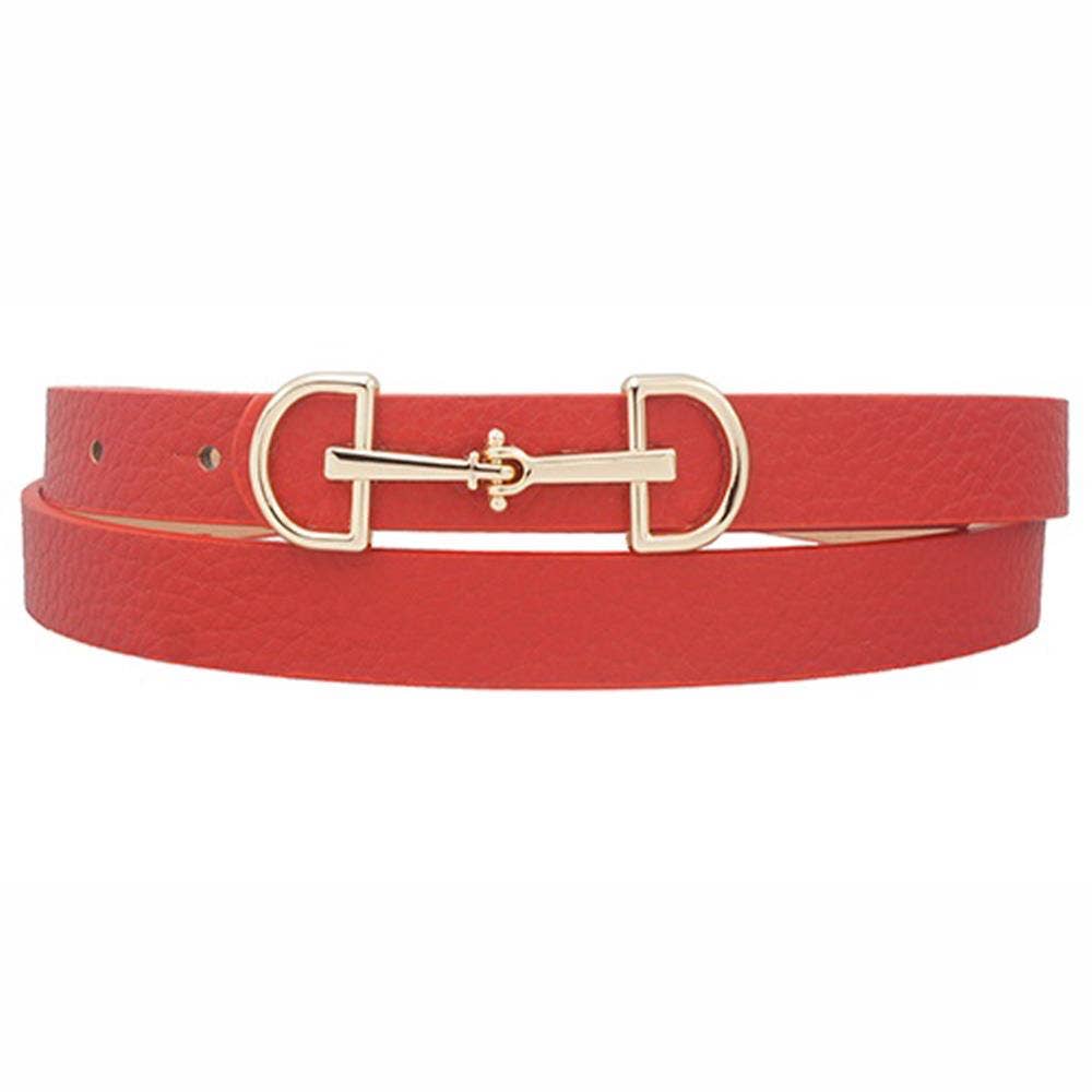 Horse Bit Buckle Women's Belt