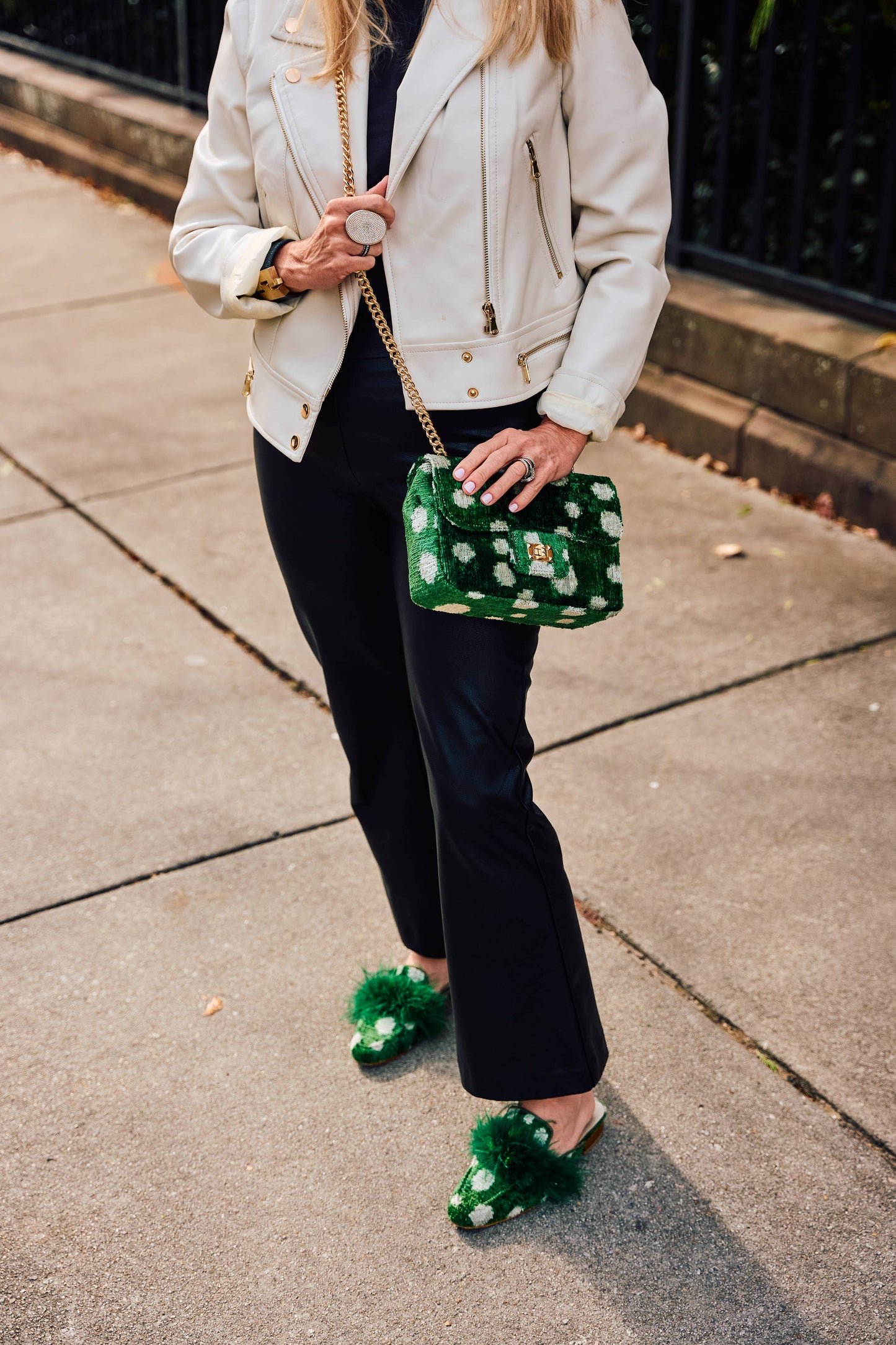 Emerald Brooke Bag