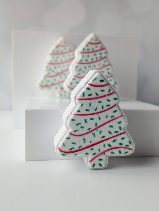 Christmas Tree Cake Bath Bomb - Christmas 2025