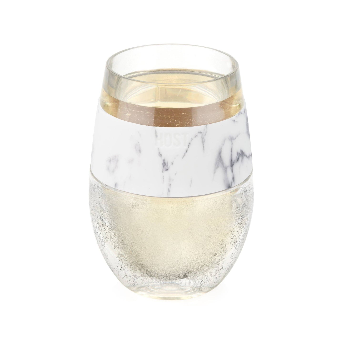 Wine FREEZE™ Cooling Cup Insulated w/ Cooling Gel - Marble