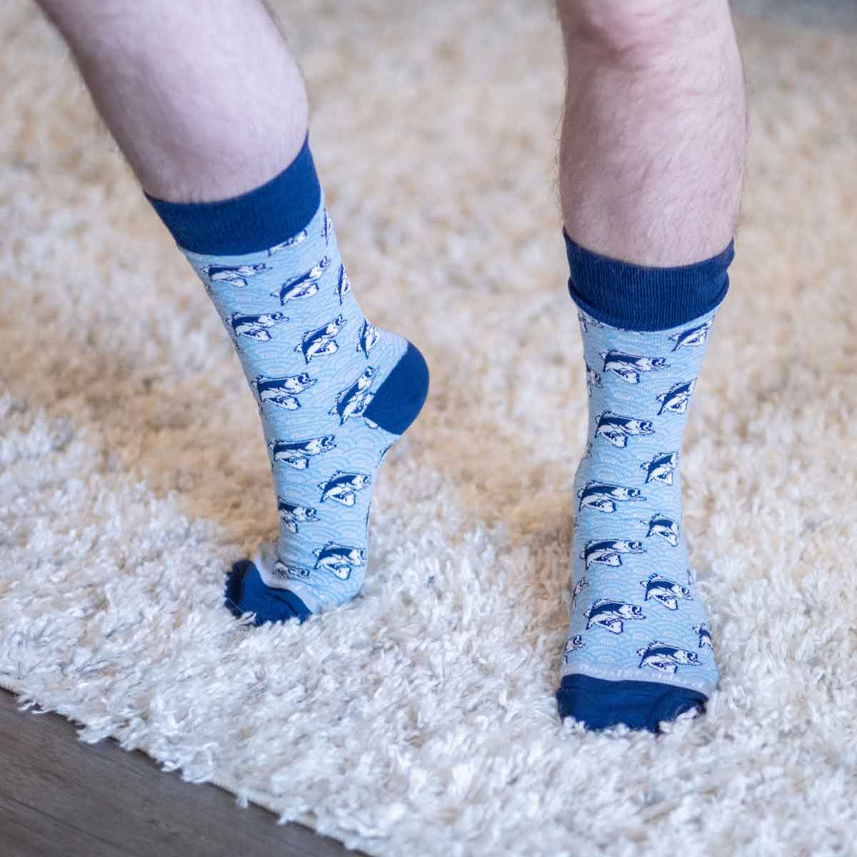 Men's I'd Rather be Fishing Socks One Size