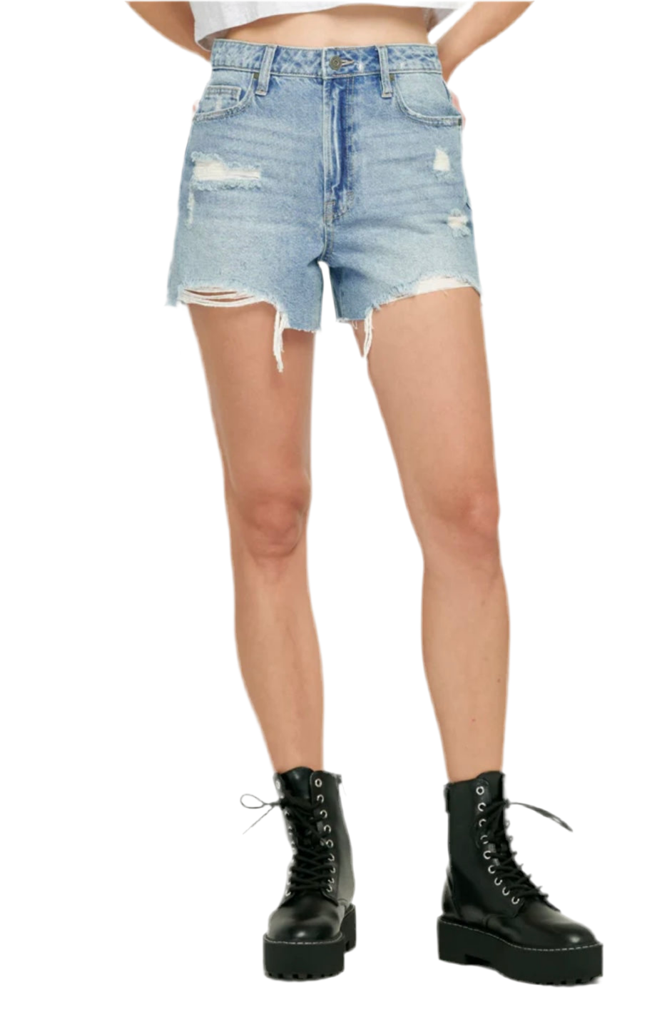 Sofie High Rise Mom Short