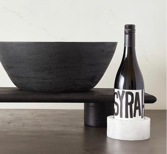 Alabaster Wine Coaster