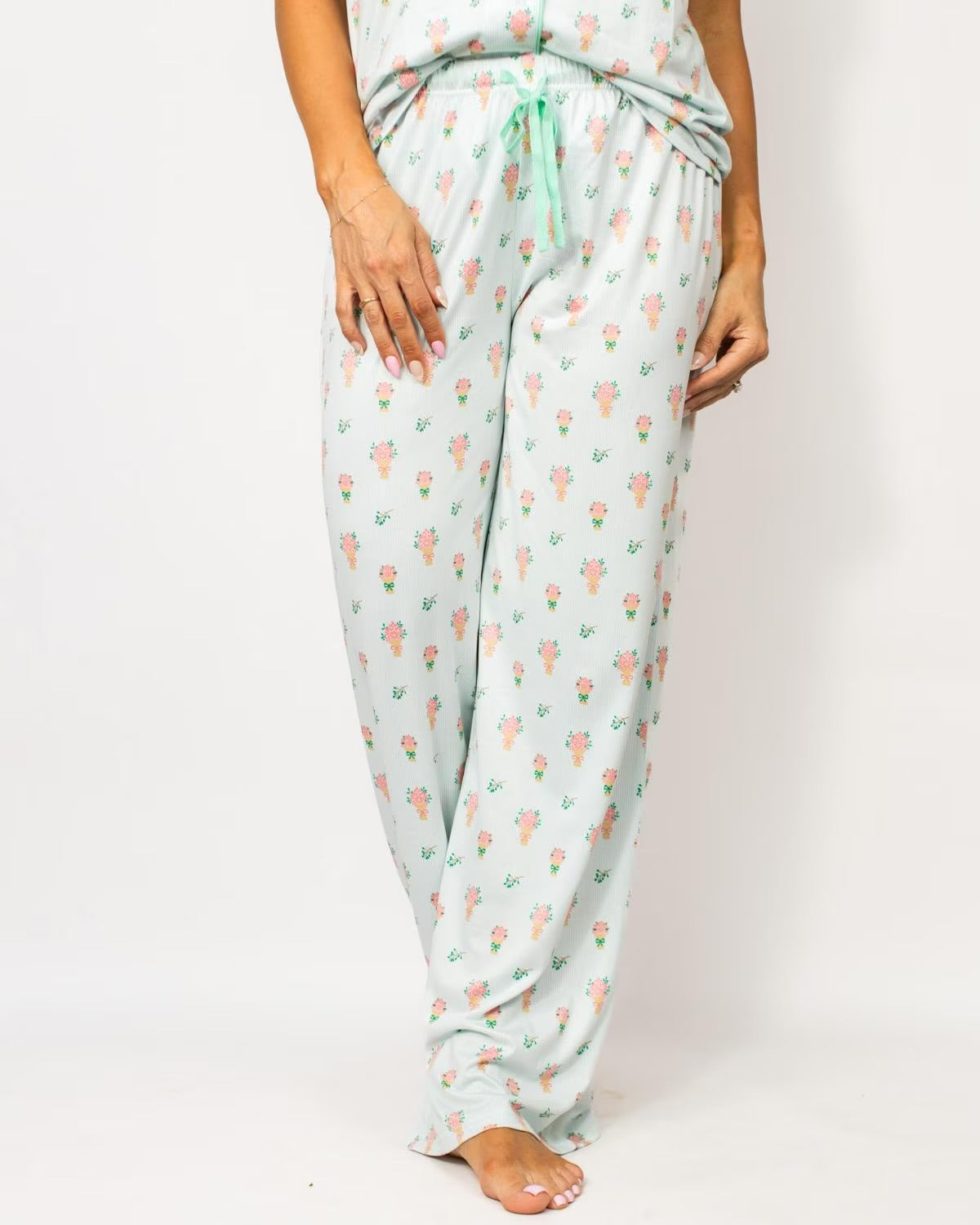 Love Blooms Here Sleep Pants