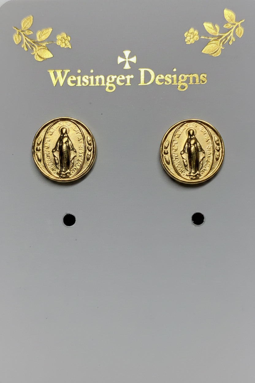 Mary Stud Earrings