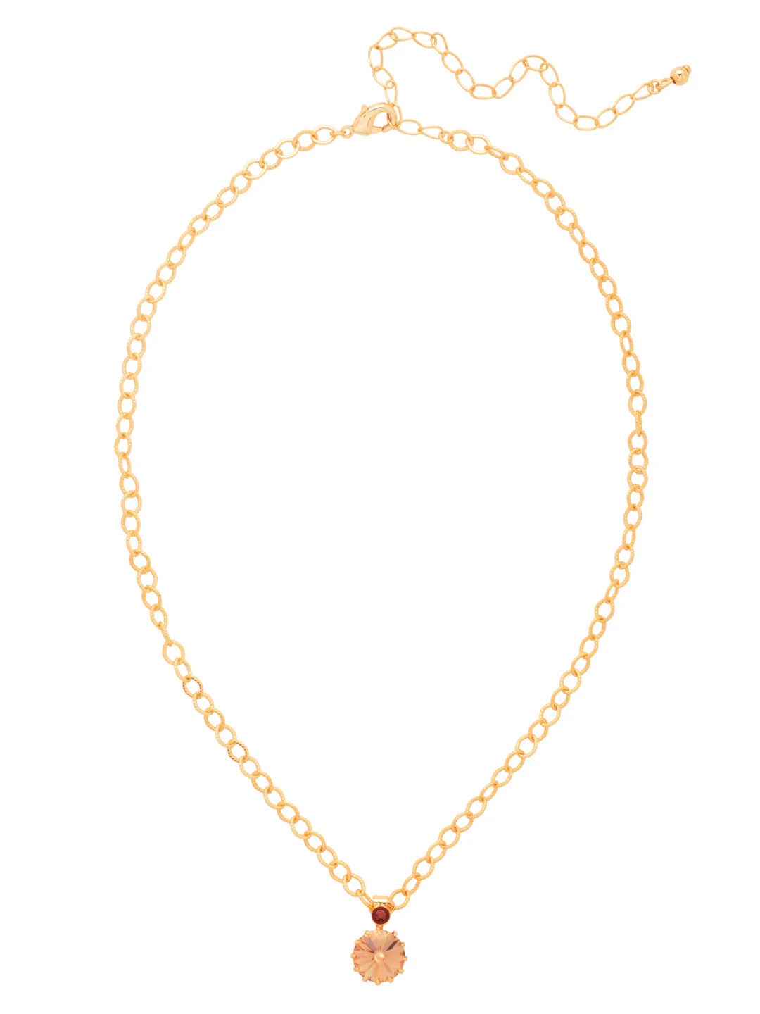 Honey Bourbon Regal Rivoli Necklace