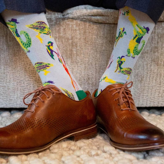 Men’s Mardi Gras Socks