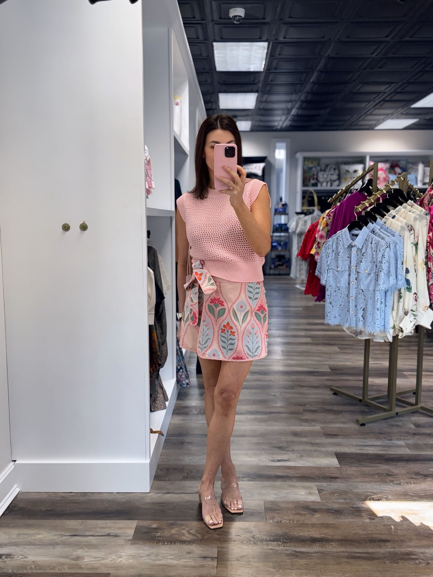 Petal Trellis Tilly Skirt