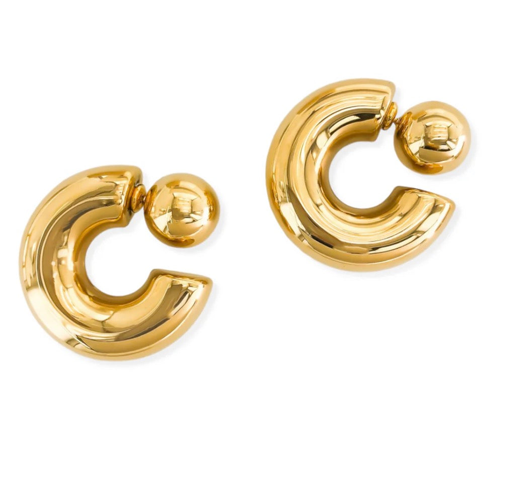 Water Resistant Hoop Earrings