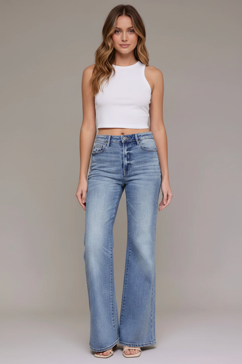 Medium Vintage High Rise Comfort Flare