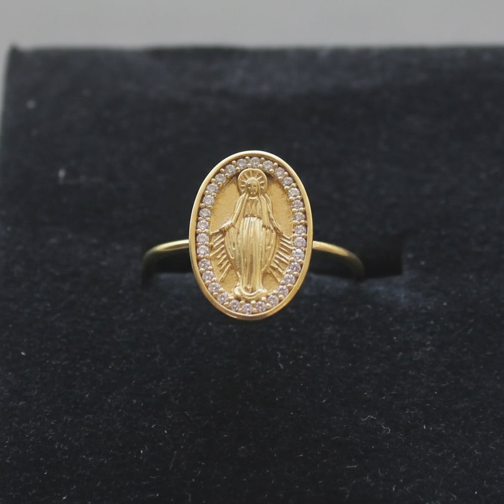 Mary CZ Ring