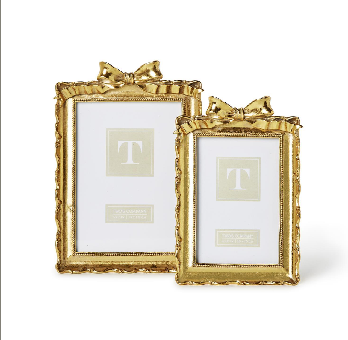 Gold Frames W/ Accent Bows