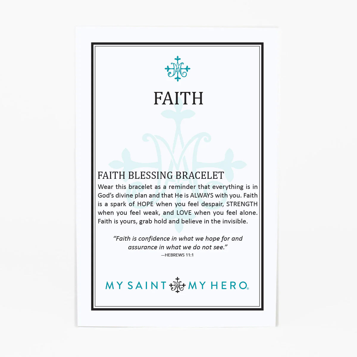 Faith Blessing Bracelet