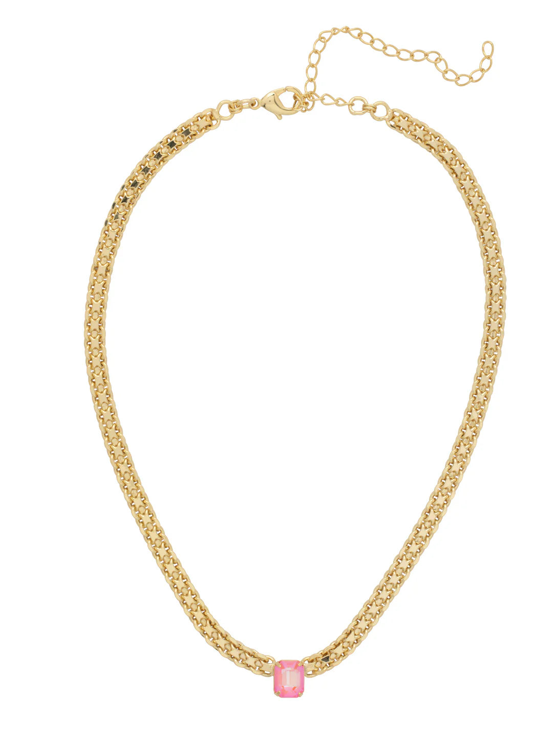 Octavia Single Crystal Tennis Necklace Big Flirt