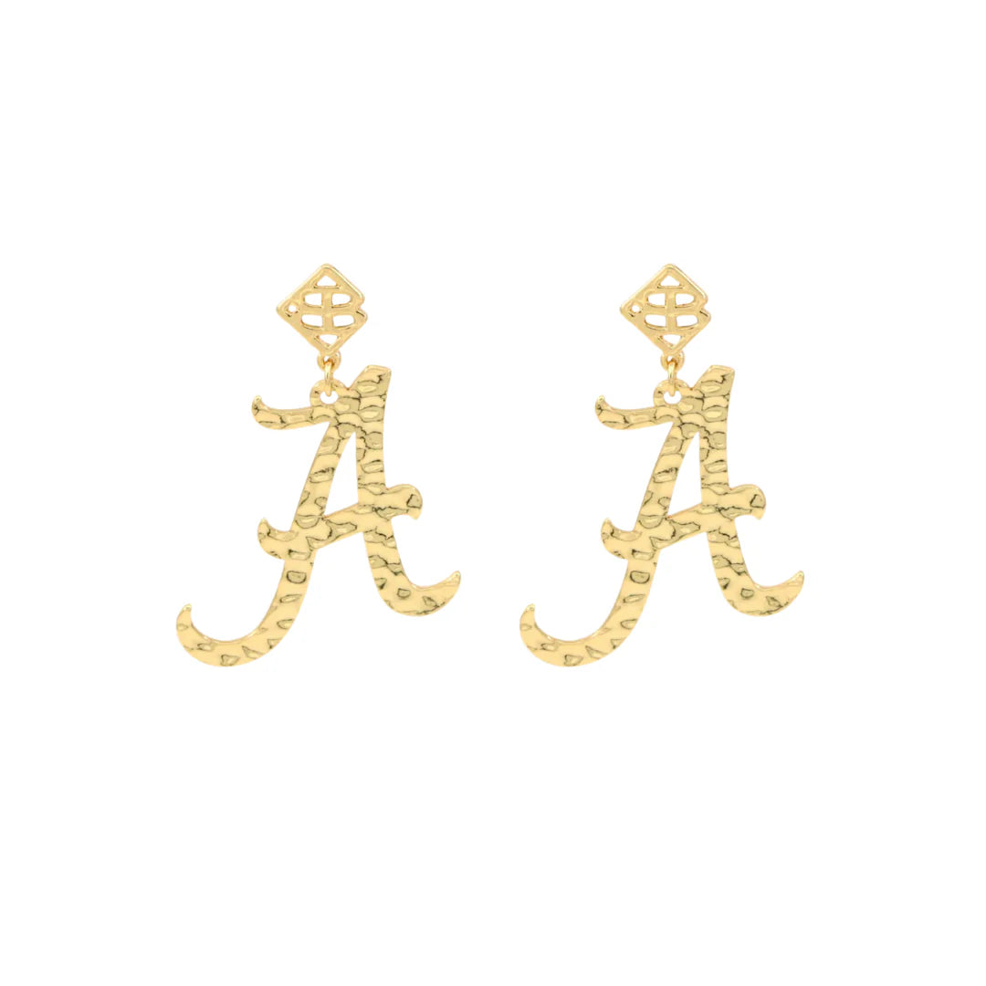Alabama Gold Earring