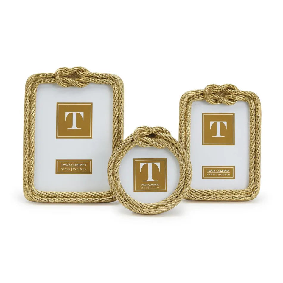 Golden Threads Top Knot Frame