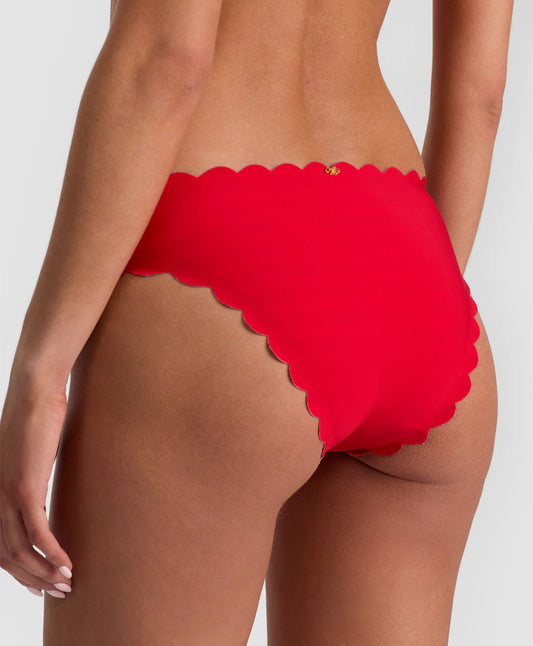 Teakwood Reversible Scalloped Bottom