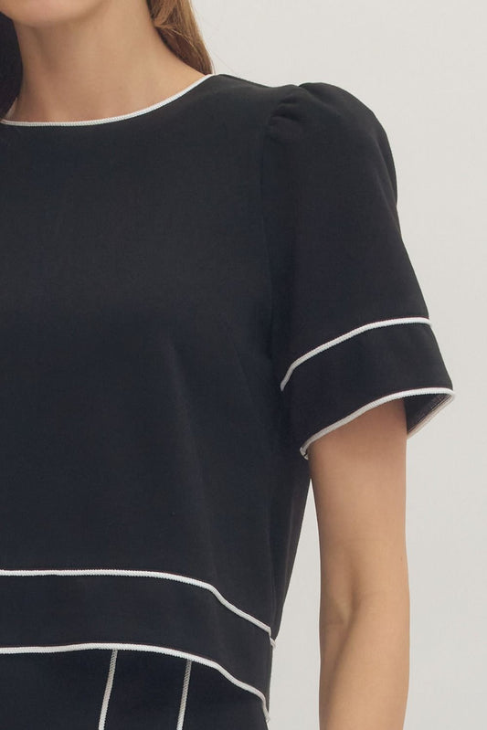 Nautical Black Top