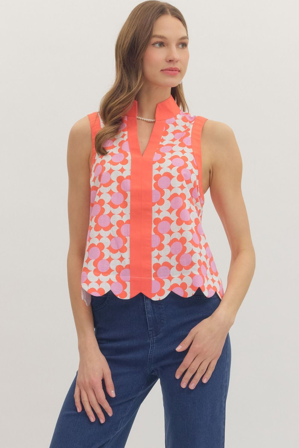 Groovy Collared Scallop Tank