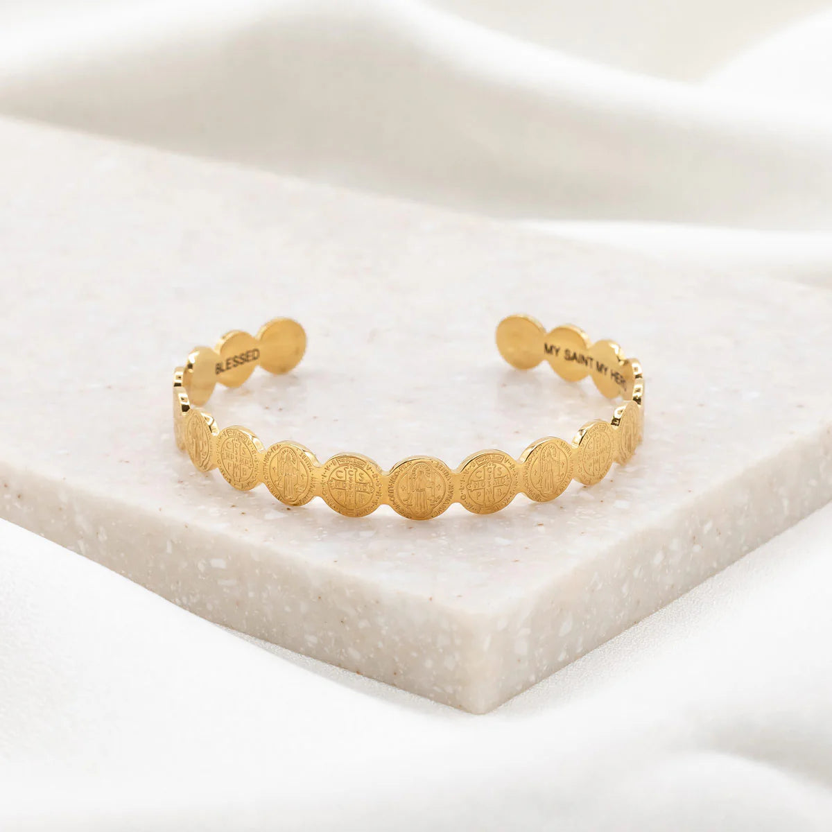 Benedictine Bangle Bracelet