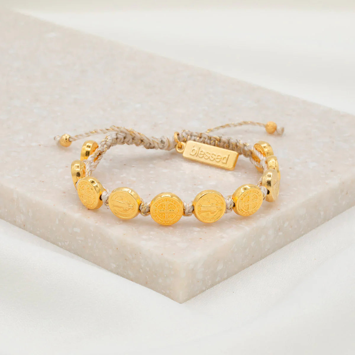 Benedictine Blessing Medal Bracelet