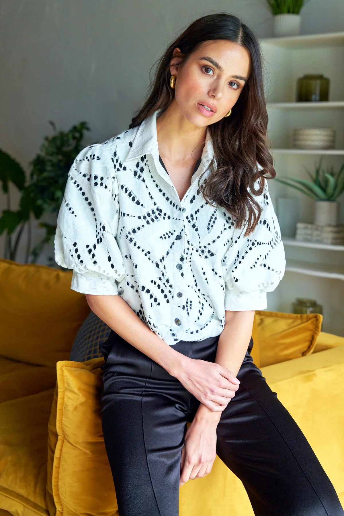 Bomba Chunky Lace Blouse