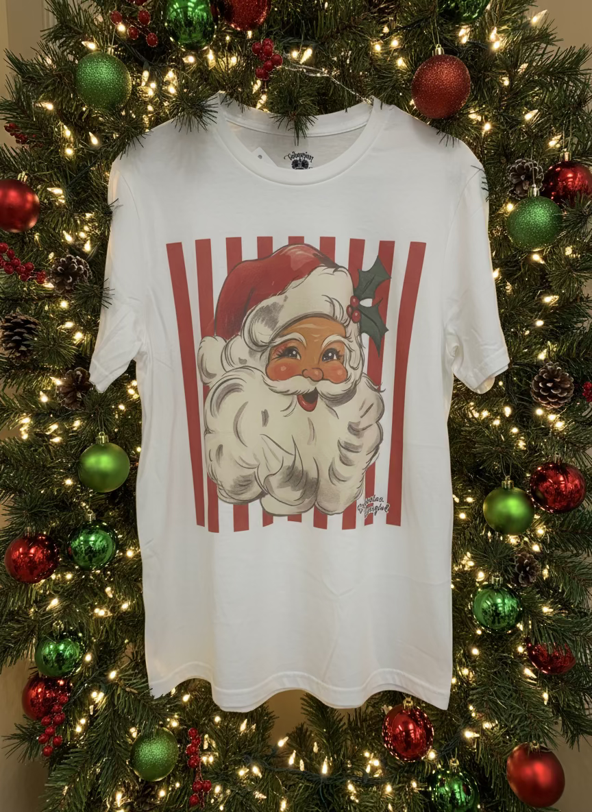 Vintage Santa Tee