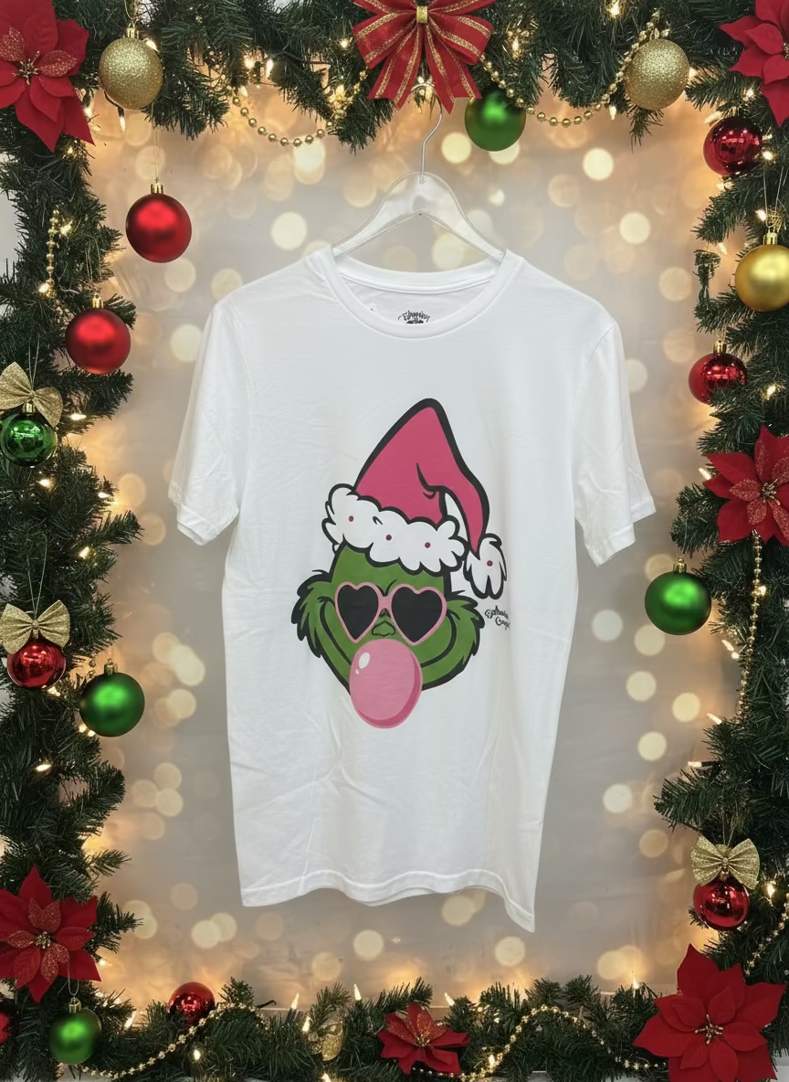 Grinch Bubble Gum Tee