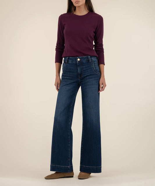 Noelie Scoop Neck Long Sleeve