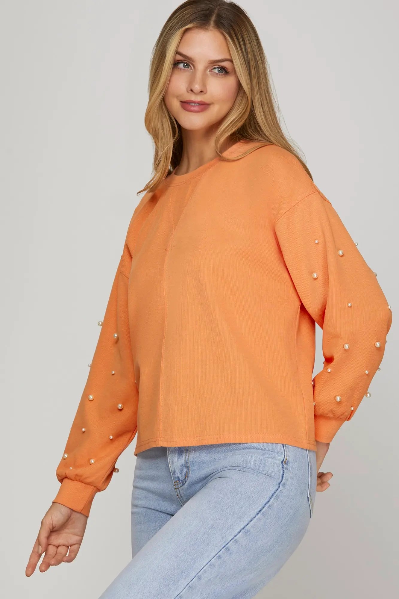 Creamsicle Pearl Top