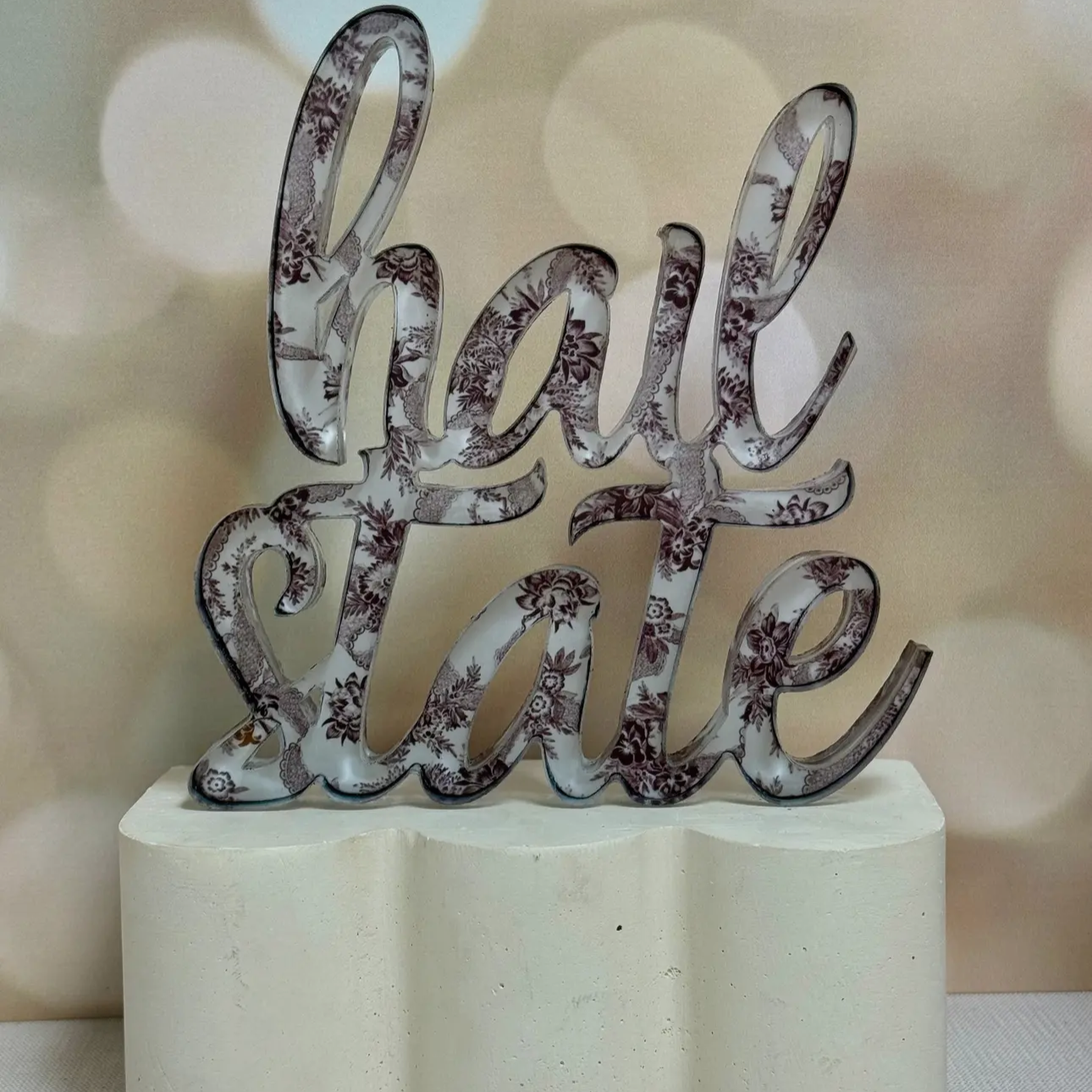 Hail State Acrylic