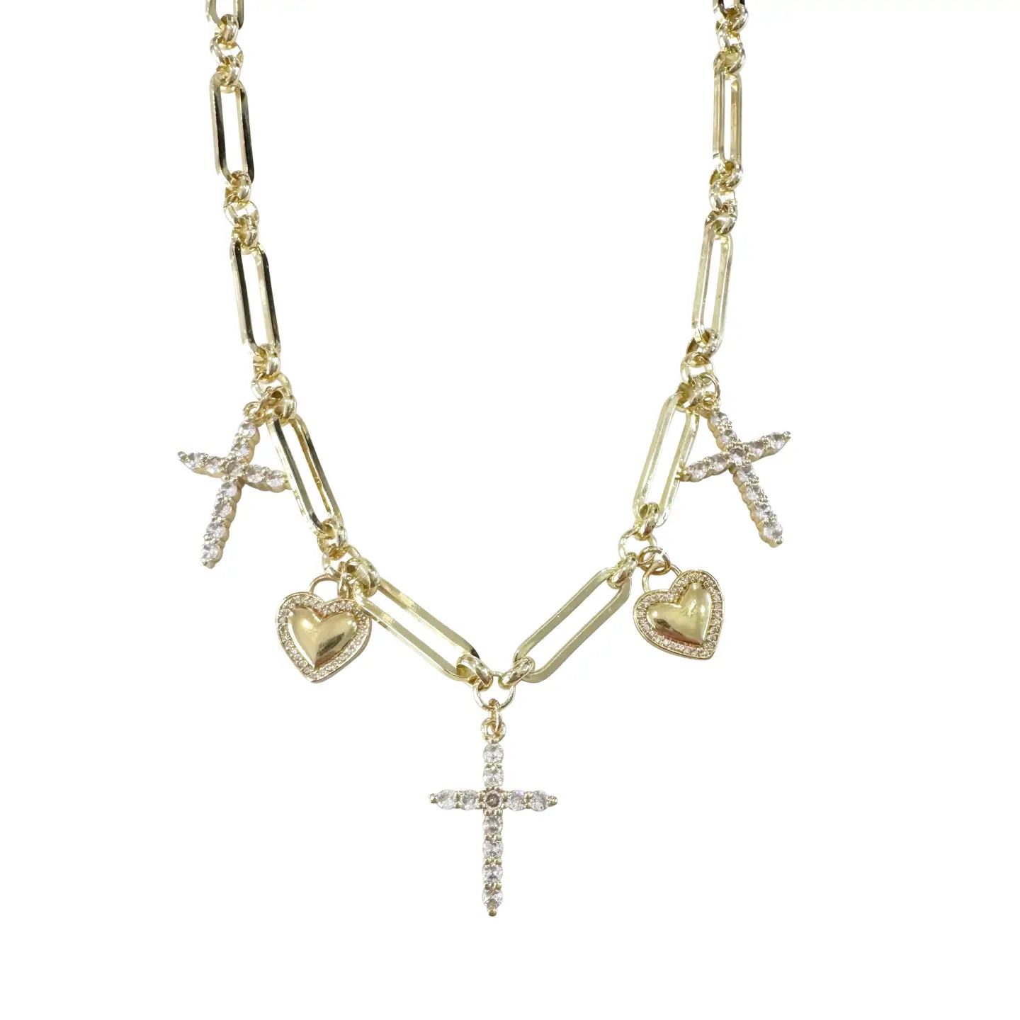Multi Cross Necklace