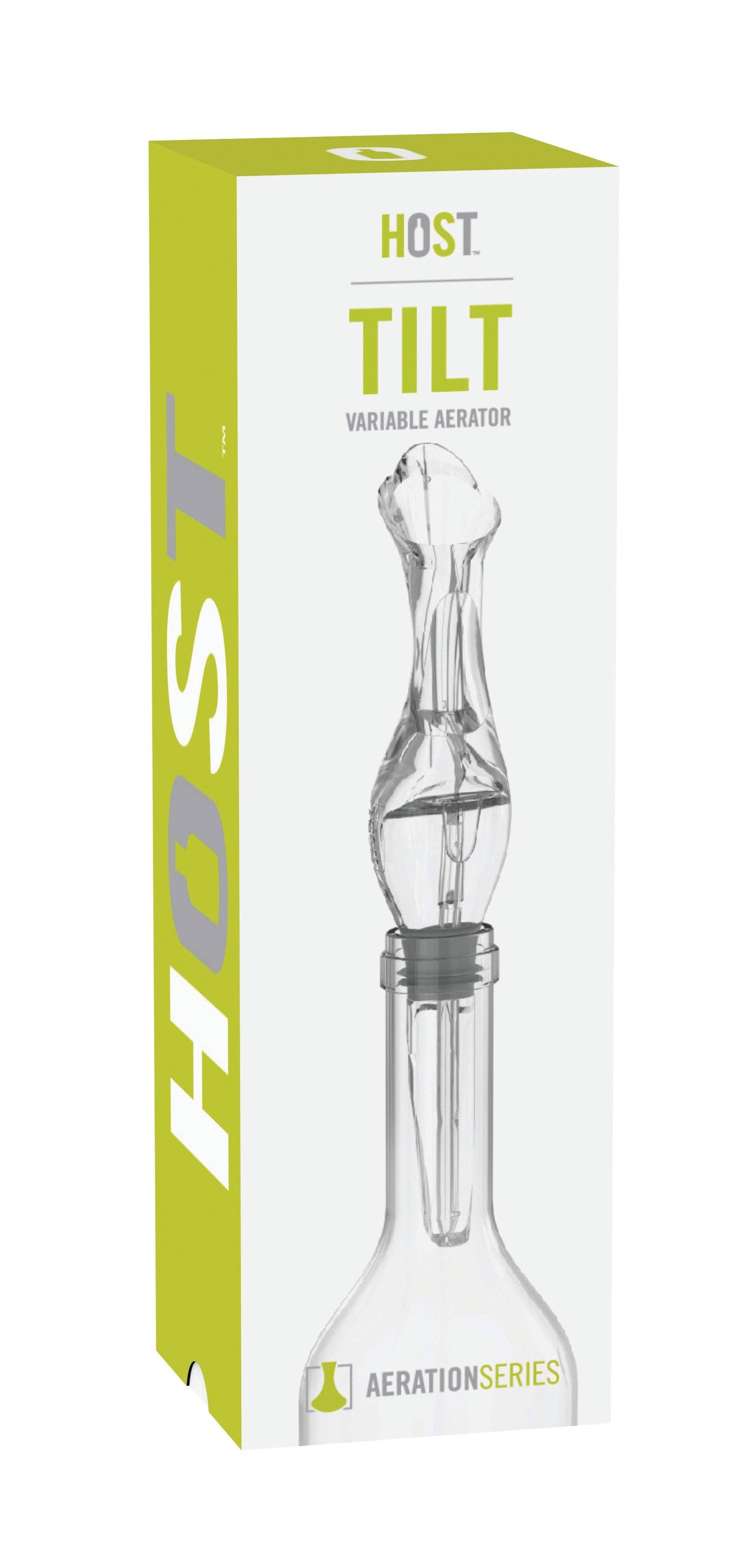 TILT™ Variable Aerator Pour Spout w/ Stopper & Stand