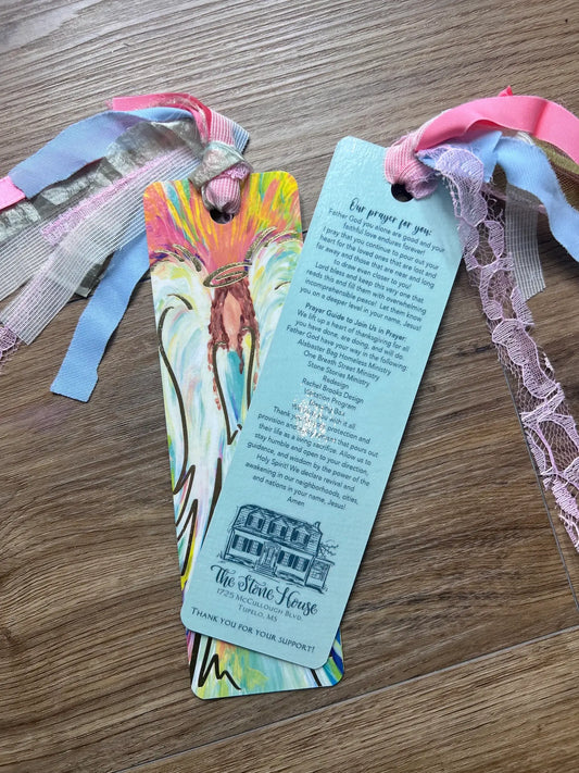 Colorful Angel Tassel Bible Bookmark