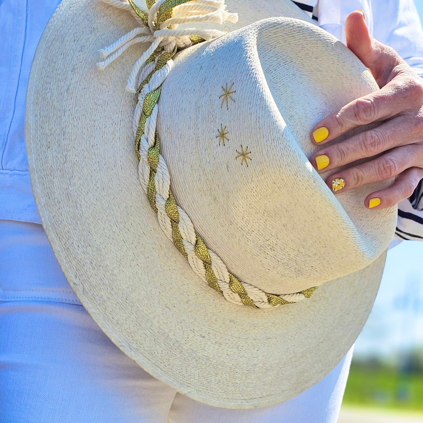 Baldish Burst Hat