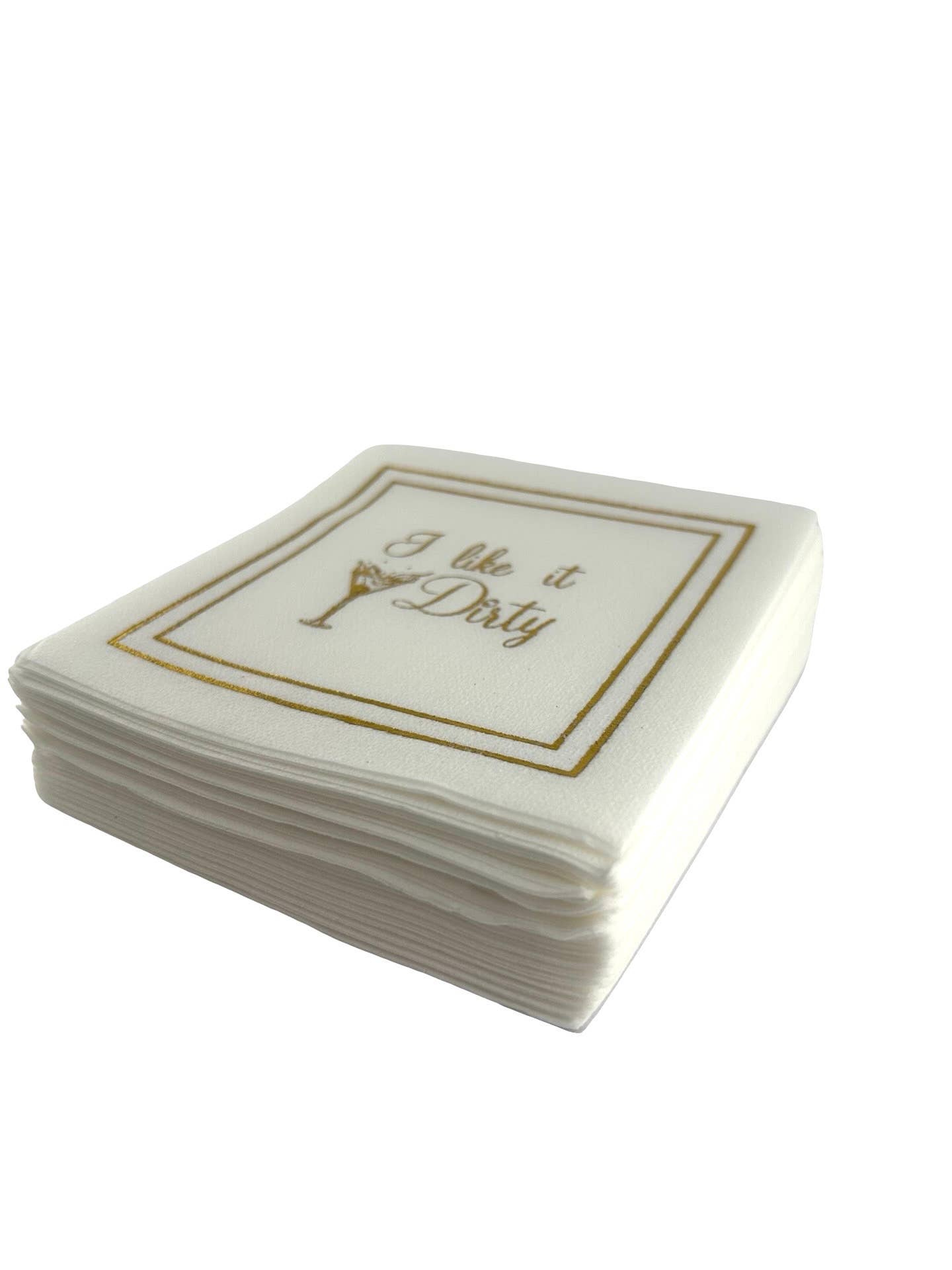 Linen-Feel Cocktail Napkins
