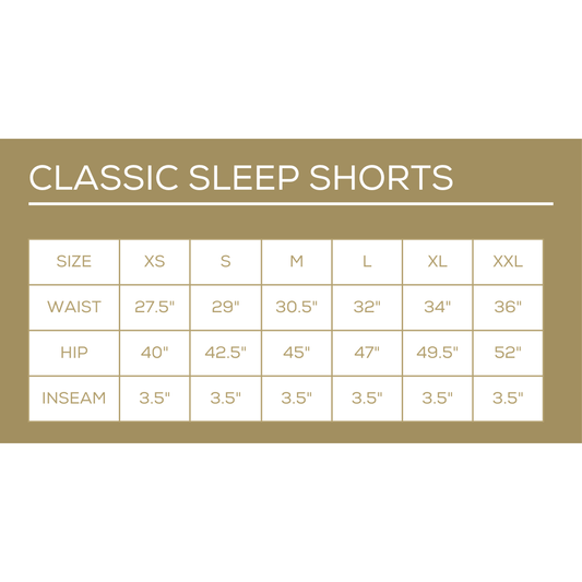 Forever Tiger Sleep Shorts