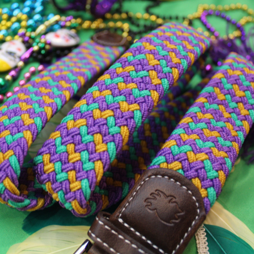 The Krewe Woven Elastic Stretch Belt
