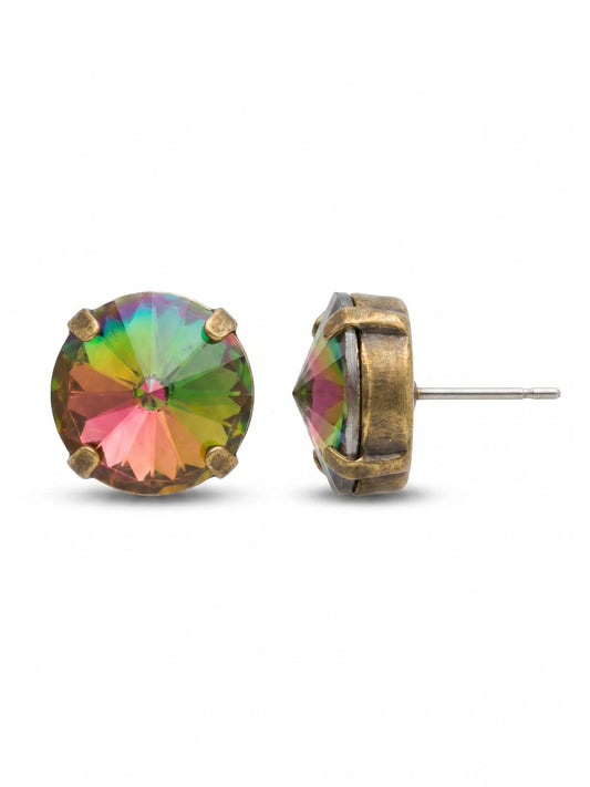 Volcano Radiant Stud Earrings