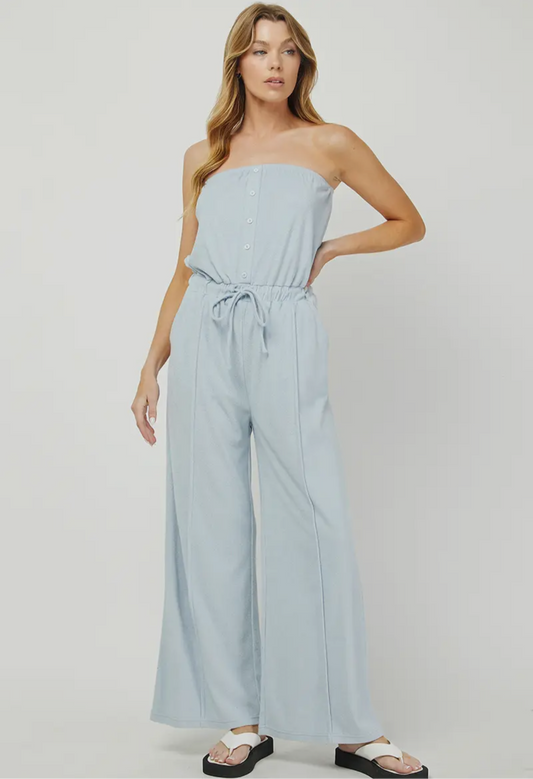 Terry Cloth Jumpsuit