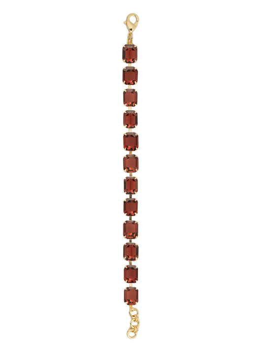 Octavia Burgundy Bracelet